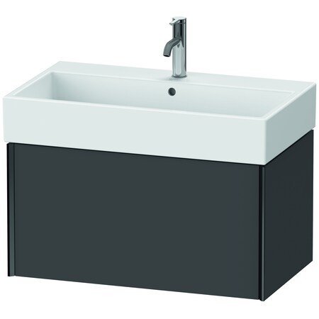 Xviu Wall-Mounted Vanity Unit Graphite Matt